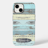 Gepersonaliseerde Beach Driftwood Surfboard Case-Mate iPhone Case (Achterkant)