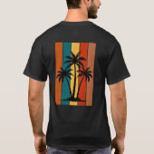 Gepersonaliseerde Beach Family Reunion Cruise T-shirt (Achterkant)