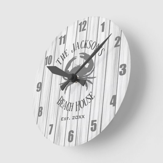 Gepersonaliseerde Beach House klok (Hoek)