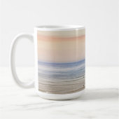 Gepersonaliseerde Beach Ocean Sunset Koffiemok (Links)