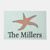 Gepersonaliseerde Beachy deurmat (Voorkant)