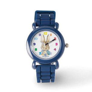 Gepersonaliseerde Beatrix Potter Peter de Konijnen Horloge