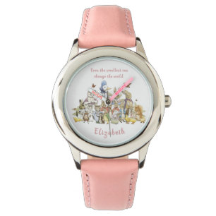 Gepersonaliseerde Beatrix Potter Peter en vrienden Horloge