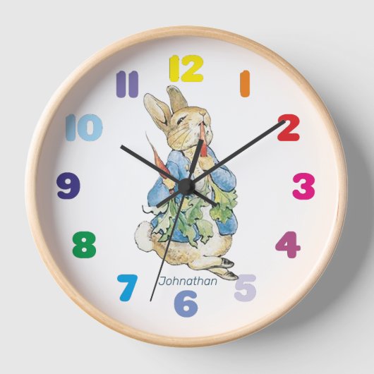 Gepersonaliseerde Beatrix Potter Peter het Konijn (Voorkant)