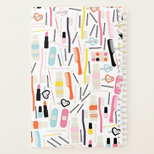 Gepersonaliseerde Beauty School Planner (Achterkant)