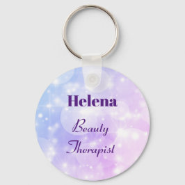  gepersonaliseerde Beauty Therapist Sleutelhanger