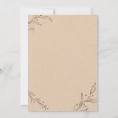 Gepersonaliseerde bedankbriefje met aangepast beri bedankkaart (Achterkant)