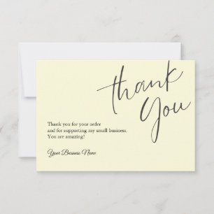 Gepersonaliseerde bedankkaarten Professional Bedankkaart