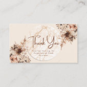 Gepersonaliseerde bedankkaarten Professional Visitekaartje (Voorkant)