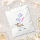 Gepersonaliseerde Bedankt Verjaardag Teckel Party Bedankzakje (Geknipt)