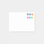 Gepersonaliseerde Bedrijf Logo Business Post-it® n Post-it® Notes (Voorkant)