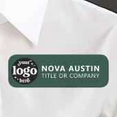 Gepersonaliseerde Bedrijf Logo Medewerker Magnetis Naamplaatje