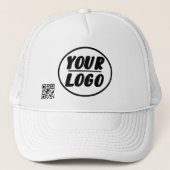 Gepersonaliseerde Bedrijf Zakelijke Logo Trucker H Trucker Pet (Voorkant)