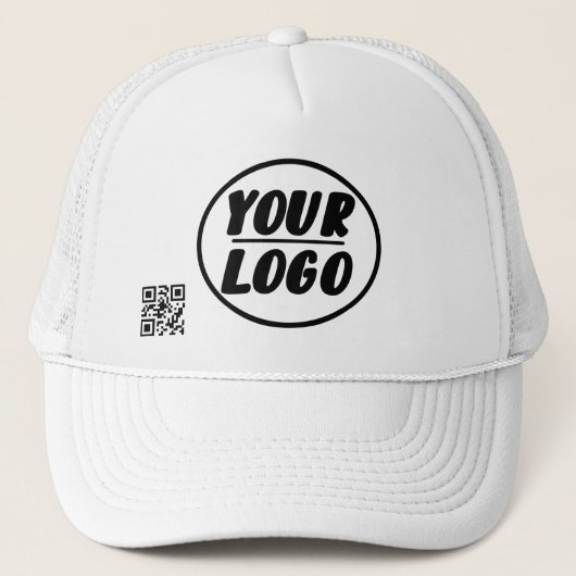 Gepersonaliseerde Bedrijf Zakelijke Logo Trucker H Trucker Pet (Voorkant)