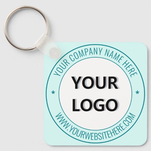 Gepersonaliseerde bedrijfs Logo en de Gift van de Sleutelhanger (Voorkant)