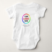Gepersonaliseerde bedrijfs logo polo (Achterkant)