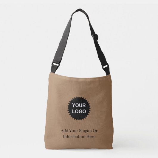 Gepersonaliseerde Bedrijfs Promotiebedrijf Logo Crossbody Tas (Voorkant)