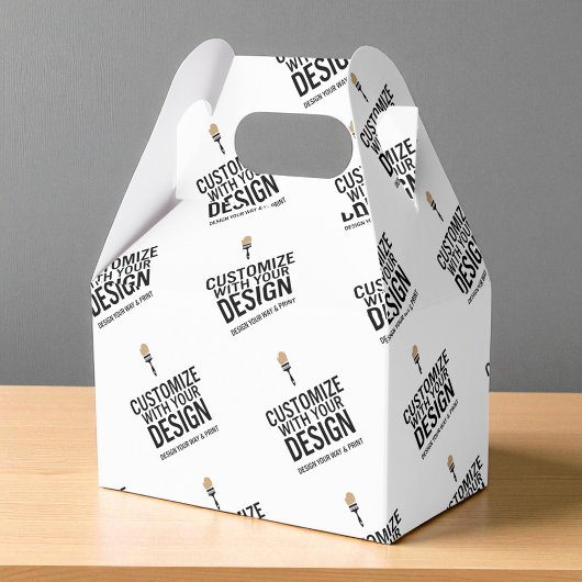 Gepersonaliseerde Bedrijfsmerk Custom Minimalist Bedankdoosjes