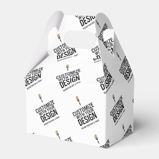 Gepersonaliseerde Bedrijfsmerk Custom Minimalist Bedankdoosjes (Voorkant Zijde)