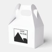 Gepersonaliseerde Bedrijfsnaam met Afbeelding Toev Bedankdoosjes (Voorkant Zijde)