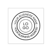 Gepersonaliseerde bedrijfsnaam rubberstempel (Afrduk)