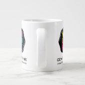 Gepersonaliseerde Bedrijfspromotie Logo Grote Koffiekop (Achterkant)