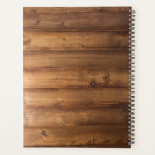 Gepersonaliseerde bedrijven die hout en leisteen p planner (Achterkant)