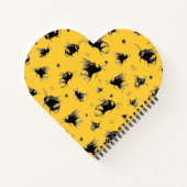 Gepersonaliseerde Bee Notitieboek Gift voor haar (Achterkant)