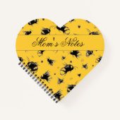 Gepersonaliseerde Bee Notitieboek Gift voor haar (Voorkant)