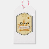 Gepersonaliseerde Beer Glass Cup Cadeaulabel (Voorkant)