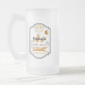 Gepersonaliseerde Beer Glass Cup Matglas Bierpul (Links)