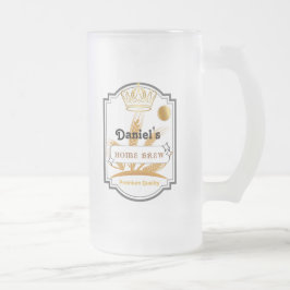 Gepersonaliseerde Beer Glass Cup Matglas Bierpul