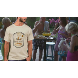 Gepersonaliseerde Beer Glass Cup T-shirt