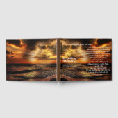 Gepersonaliseerde begrafenis gastenboek met gedich (Volledig)