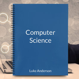 Gepersonaliseerde beheersing van computerwetenscha notitieboek