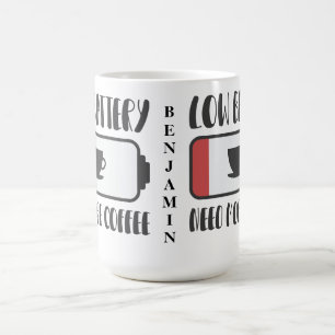 Gepersonaliseerde behoefte aan koffie koffiemok