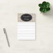 Gepersonaliseerde beige keuken post het merkt op post-it® notes (Kantoor)