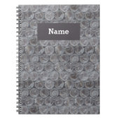 Gepersonaliseerde bellenomloop notitieboek (Voorkant)