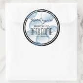 Gepersonaliseerde belletjes Homemade cadeaus Ronde Sticker (Tas)