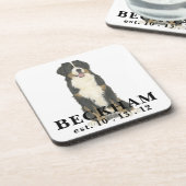 Gepersonaliseerde Bernedole Beverage Coaster Bier Onderzetter (Linkerzijde)