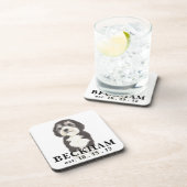 Gepersonaliseerde Bernedole Beverage Coaster Bier Onderzetter (Rechterzijde)