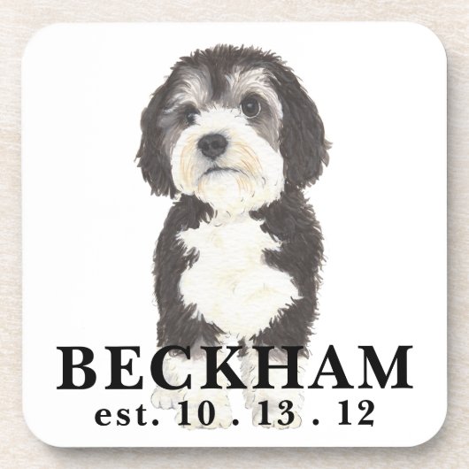 Gepersonaliseerde Bernedole Beverage Coaster Bier Onderzetter (Voorkant)