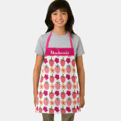 Gepersonaliseerde Berries & Flowers Sweet Kinder Schort (Insitu)