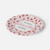 Gepersonaliseerde 'Berry First' Verjaardag Borden Papieren Bordje (Gekanteld)