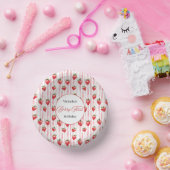 Gepersonaliseerde 'Berry First' Verjaardag Bowl's Papieren Bordje (Feest)