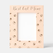 Gepersonaliseerde "Best Cat Mom" Lijst Gegraveerde Lijstjes (Voorkant)