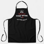 Gepersonaliseerde Best DAD Chef Mode AAN Schort (Voorkant)