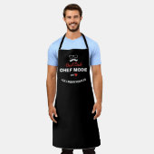 Gepersonaliseerde Best DAD Chef Mode AAN Schort (Gedragen)