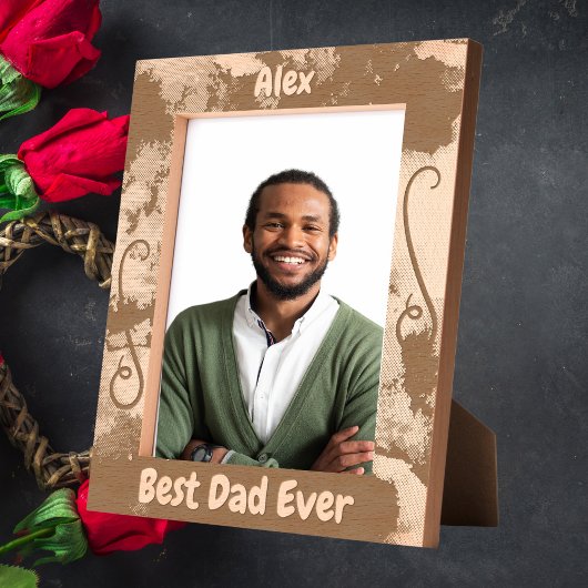 Gepersonaliseerde Best Dad Ever Vaders Day Gift Ho Gegraveerde Lijstjes