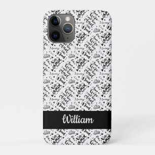 Gepersonaliseerde Best Dad Ever Word Art Vaderdag Case-Mate iPhone Case